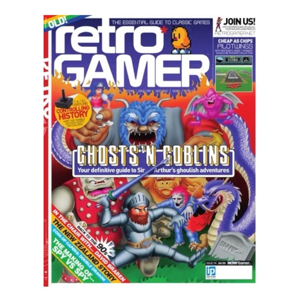 ISSUE 74 RETRO GAMER MAGAZINE - PRE-OWNED CONDITION
